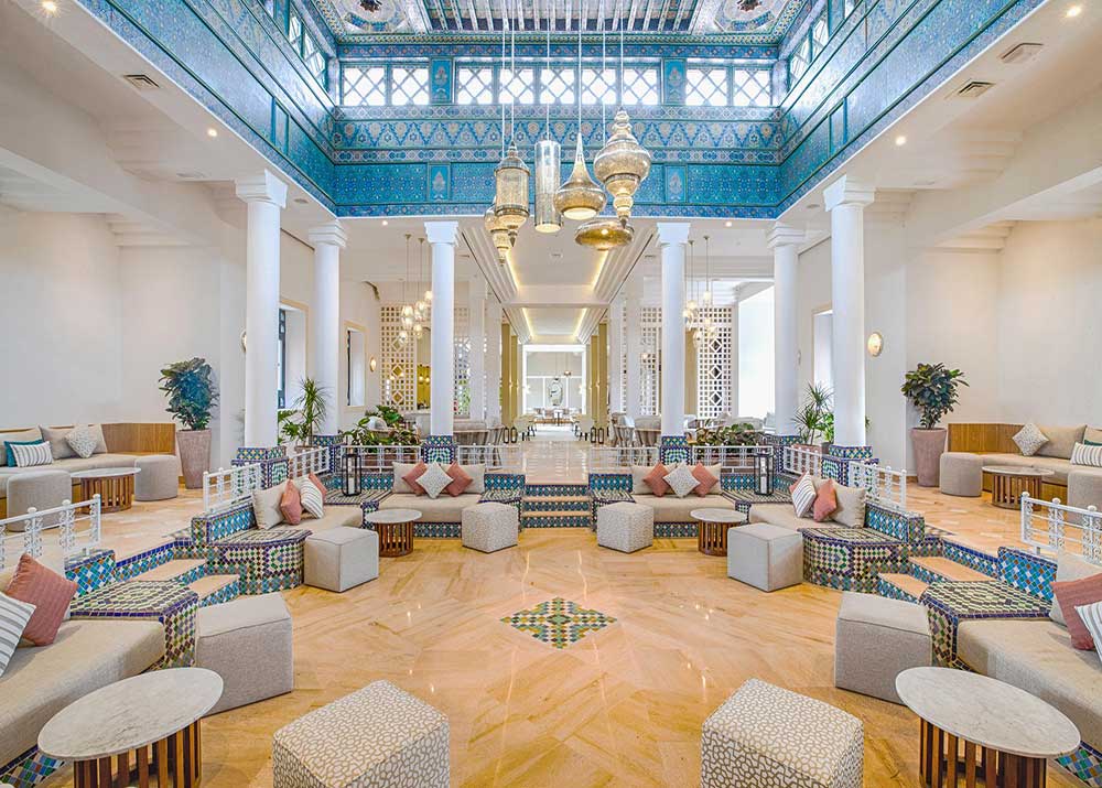 Hall de l'hôtel