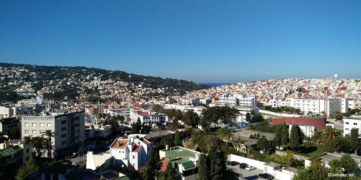 Tanger vue générale de la ville