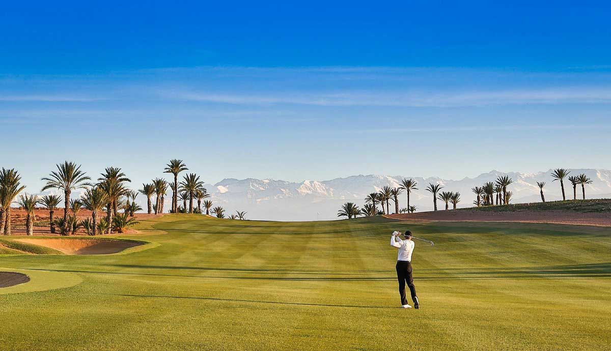 Golf au Maroc avec vue sur parcours