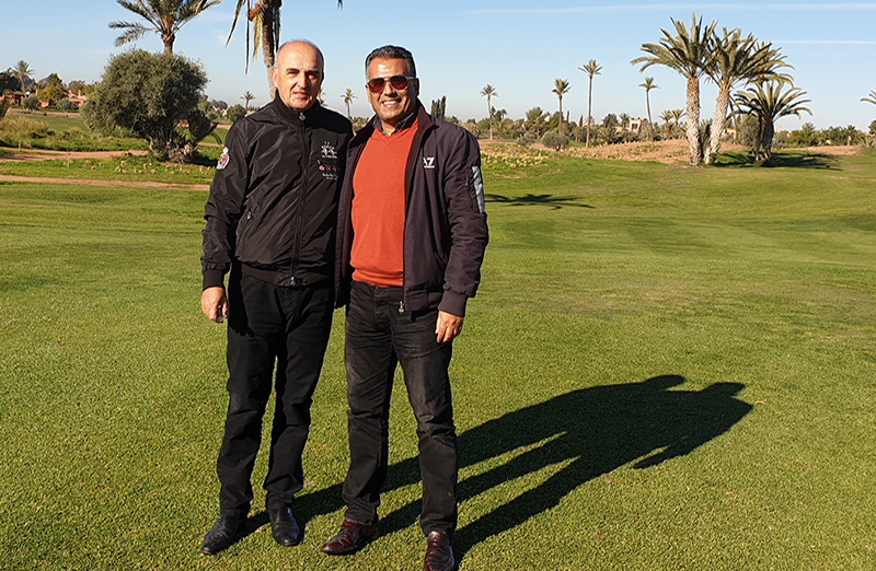 Jamal Lamarti und Philippe Janssen